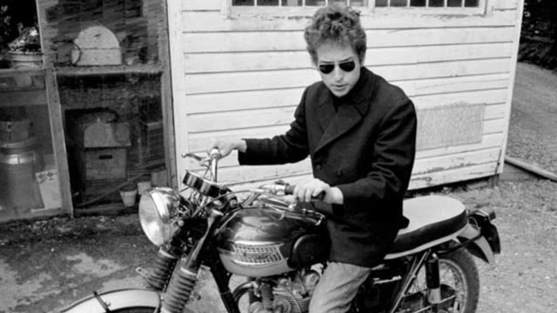 bob dylan motorcycle
